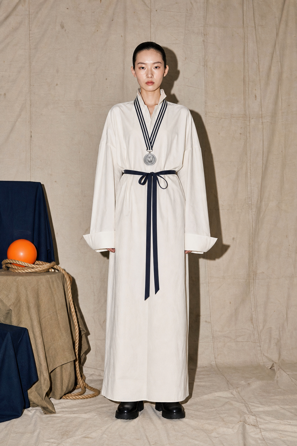 Look 03 — the oxford gown